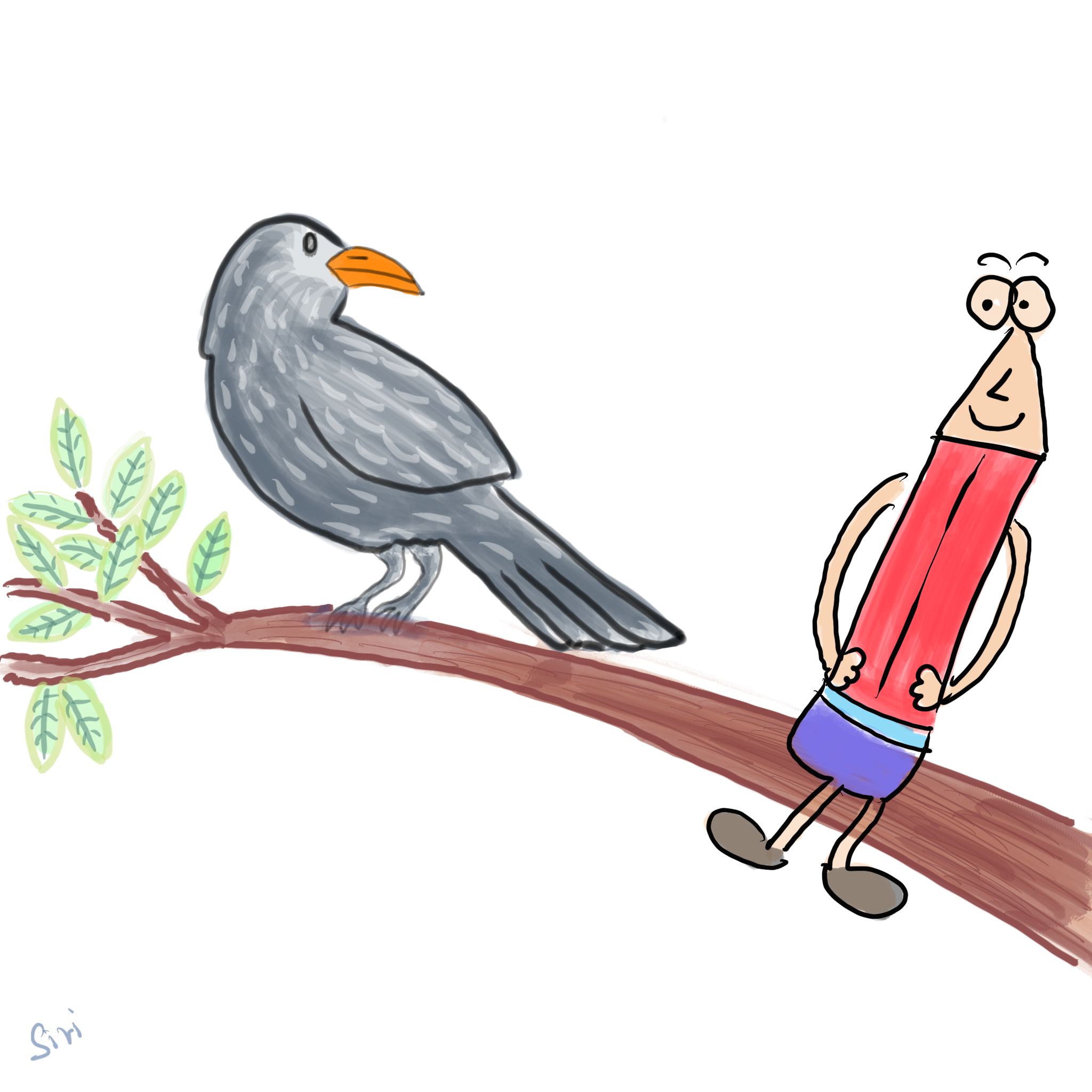 Lightbulb moment illustration